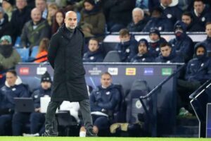 Guardiola pushed about walking away from Man City