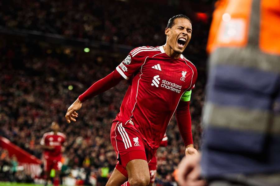 Liverpool matchwinner Van Dijk: Another great European night here