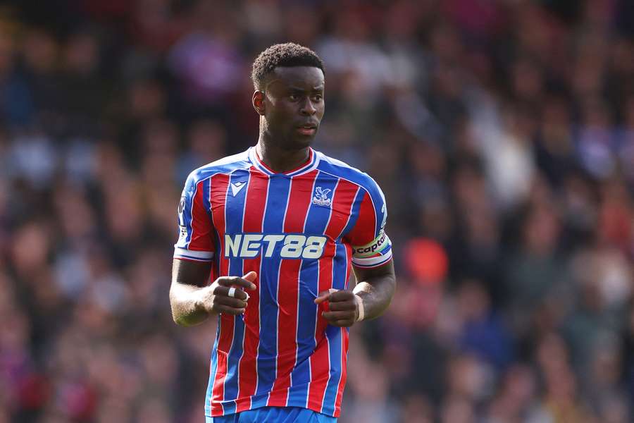 Guehi in action for Crystal Palace