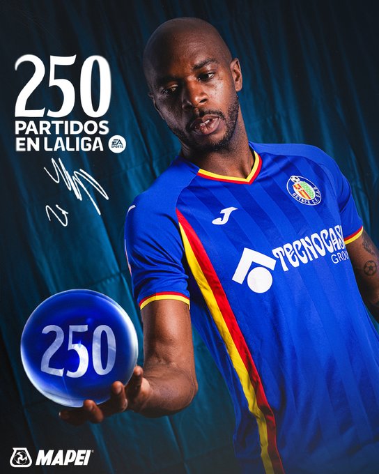Allan Nyom Marks 250th La Liga Appearance with Getafe