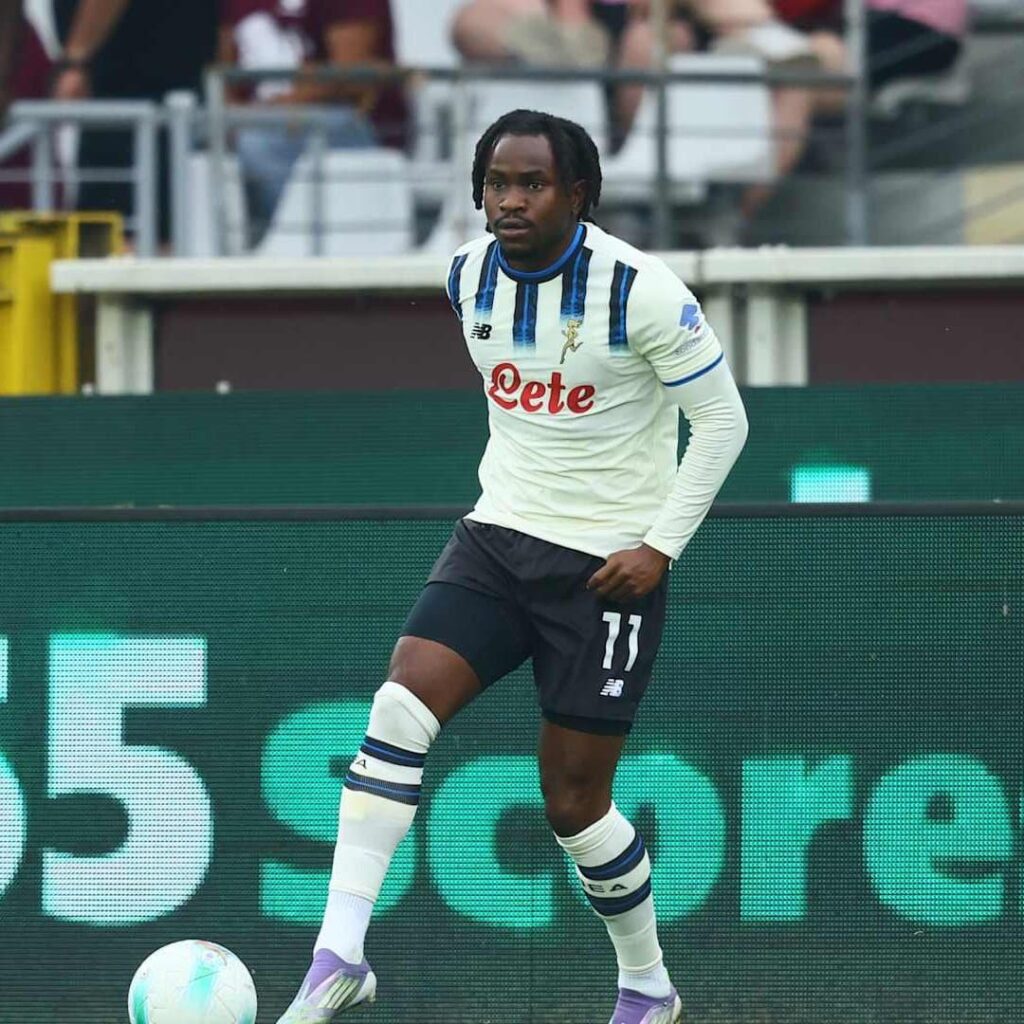 Ademola Lookman during Atalanta’s 3-0 win over TORINO