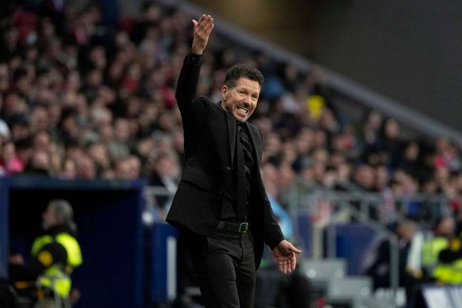 Atletico Madrid coach Simeone: Insults from Liverpool fans throughout game