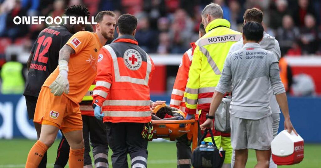 Alejandro Grimaldo of Spain Assures Fans He's Okay After Being Stretchered Off in Bundesliga Game: "It's Just a Cut