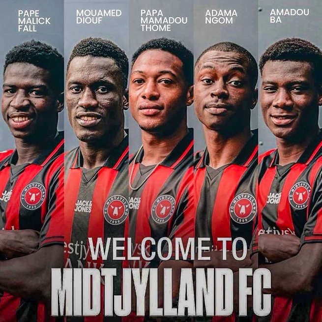 Midtjylland Sign Five Senegalese Talents