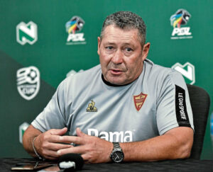 Stellenbosch FC coach Steve Barker