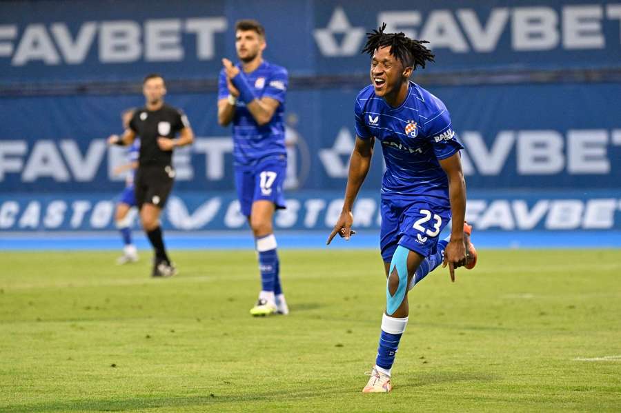 Cardoso Varela has already scored for Dinamo Zagreb's first team