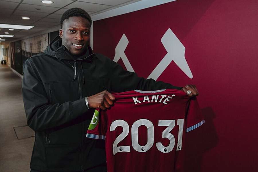 Kante pens new West Ham contract
