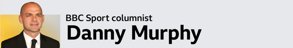 Graphic for Danny Murphy's BBC Sport column
