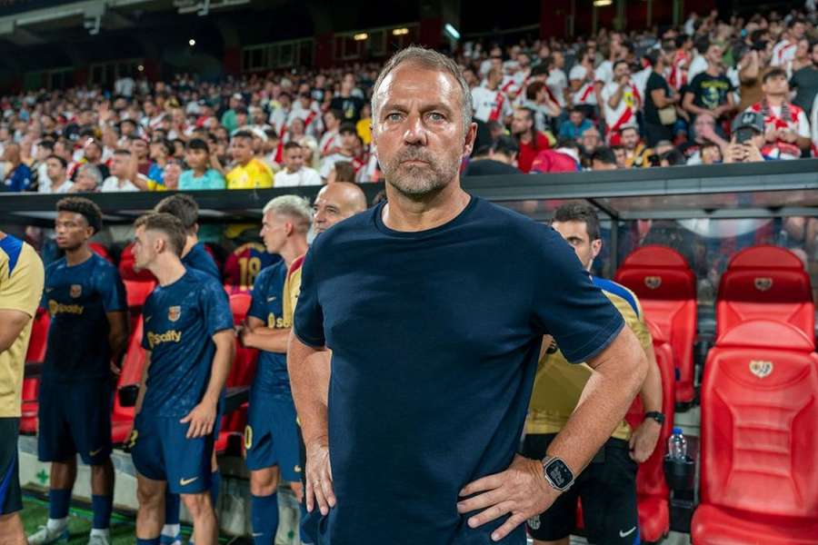 Flick defends Barcelona's "high press" after Club Brugge draw