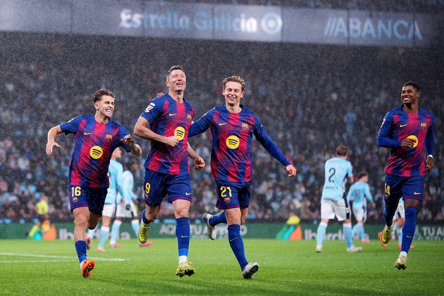 Robert Lewandowski had a night to remember