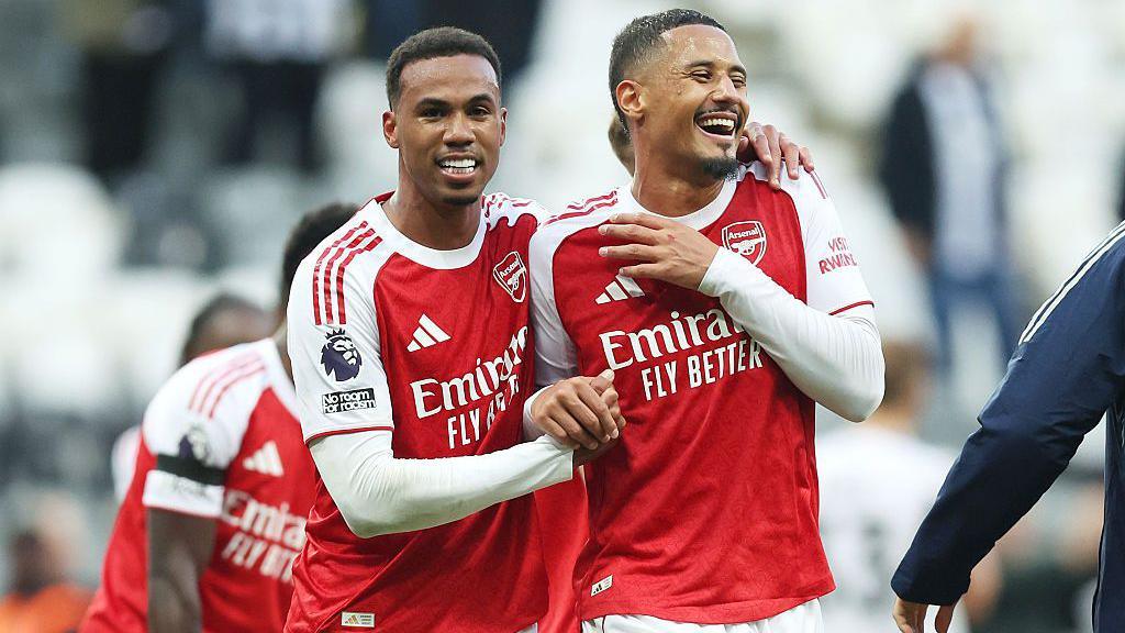 Gabriel Magalhaes and William Saliba