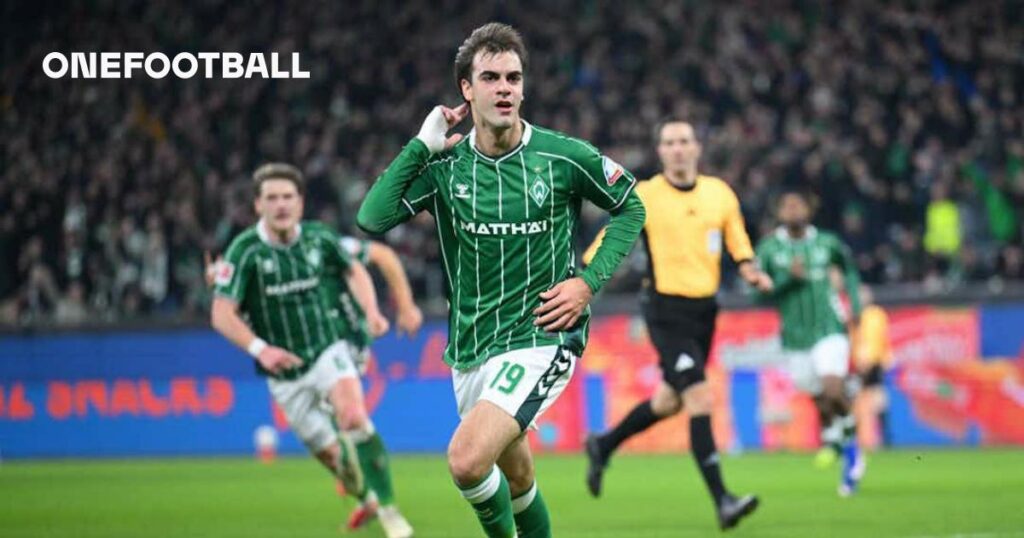 Milošević Experiences Emotions After Scoring on His Home Debut for Bremen