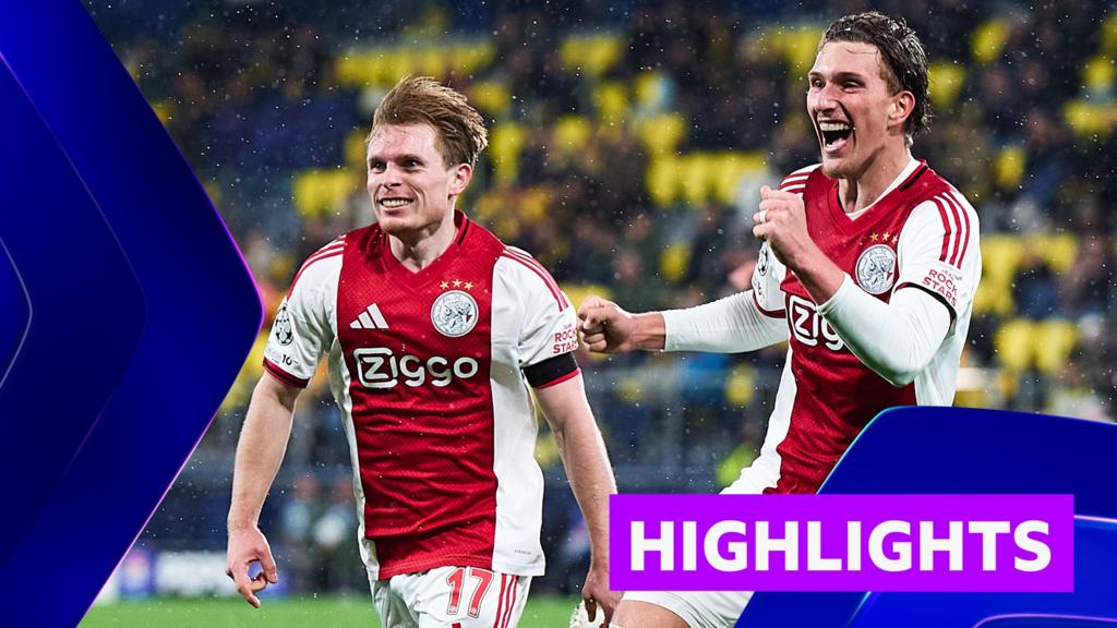 Villarreal vs Ajax: Champions League Match Highlights (1