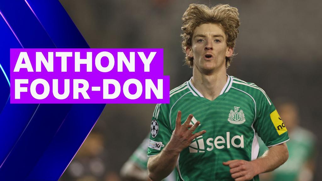 Champions League: Anthony Gordon Shatters Alan Shearer's Newcastle United Record with Four Goals