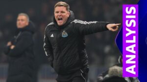 Examining How Eddie Howe's Tactical Substitutions Sparked an Impressive Second Half Against PSG in the Champions League