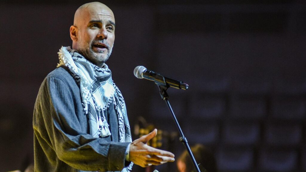 Manchester City manager Pep Guardiola