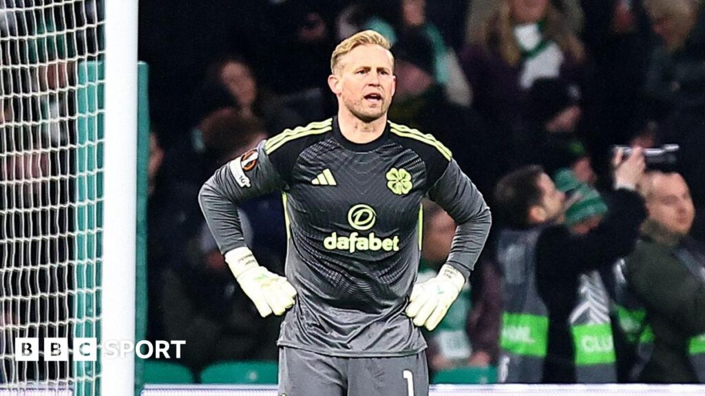 Kasper Schmeichel: Goalkeeper Faces Attention Following Challenging Evening for Celtic