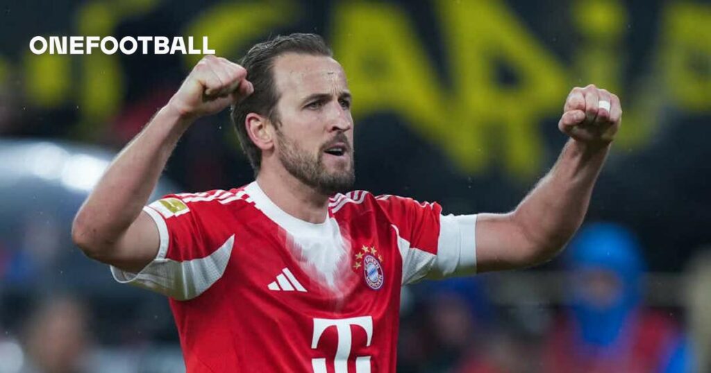 Harry Kane Receives Congratulations from Robert Lewandowski as He Approaches Bundesliga Scoring Milestone