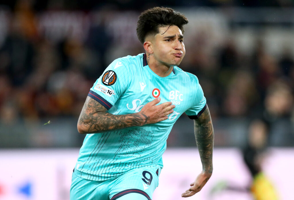 Milan Monitors Progress of Bologna Striker