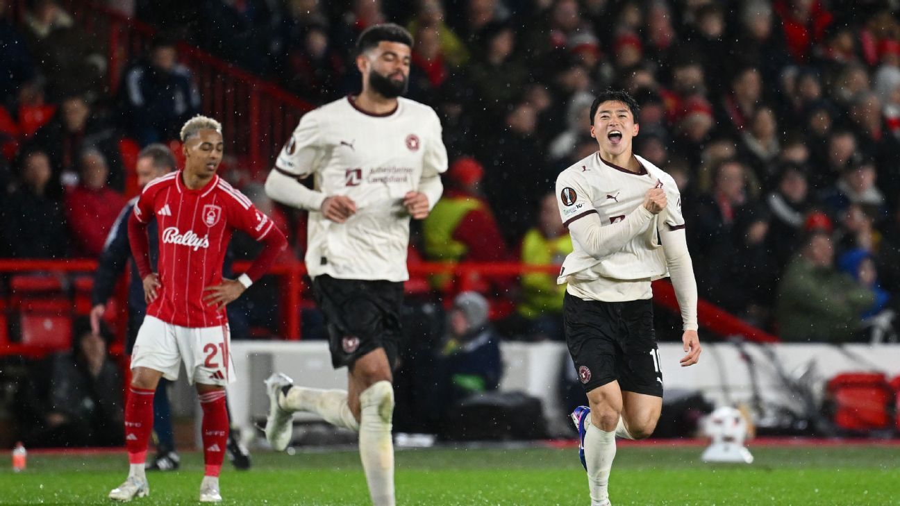 Nottingham Forest lost at home in the Europa League.