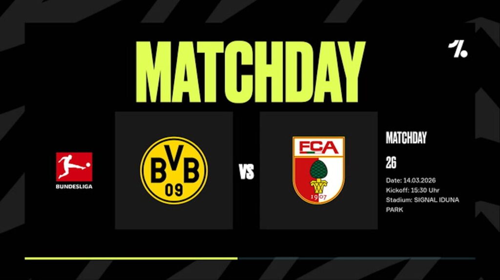Exciting Match Preview: Borussia Dortmund Faces Augsburg