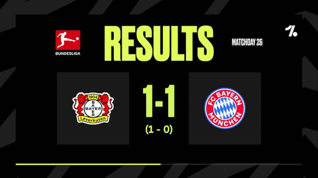 Bayer Leverkusen vs. Bayern Munich: Key Statistics from the 1