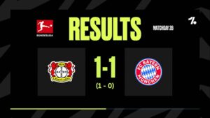 Bayer Leverkusen vs. Bayern Munich: Key Statistics from the 1