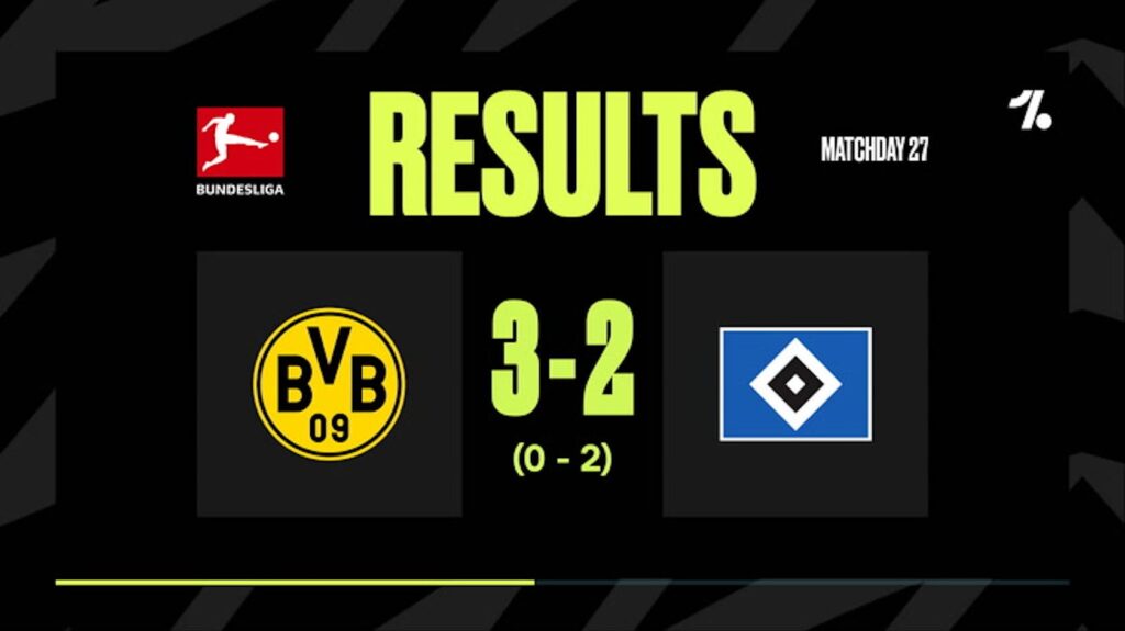 Key Statistics Recap: Borussia Dortmund 3