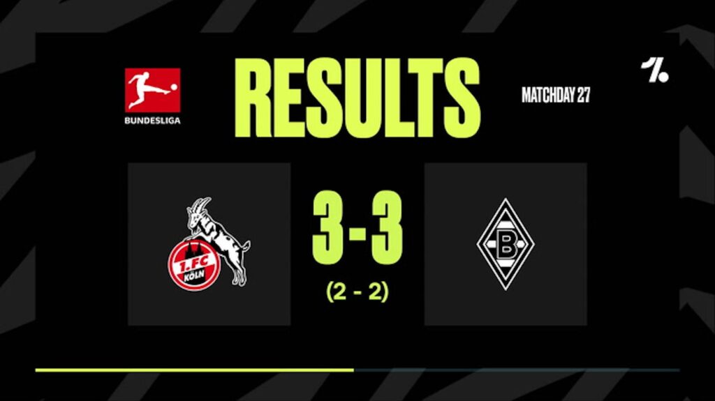 Köln vs. Borussia Mönchengladbach: Exciting 3