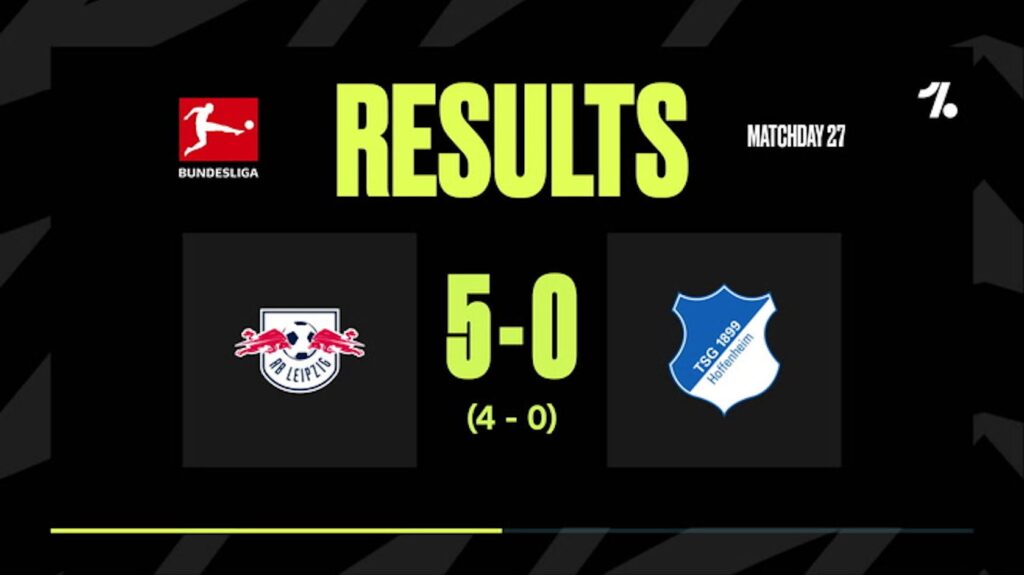 RB Leipzig Dominates Hoffenheim 5