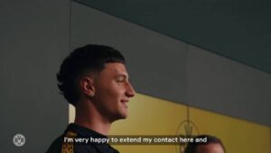 Luca Reggiani Discusses His New Professional Contract with Dortmund