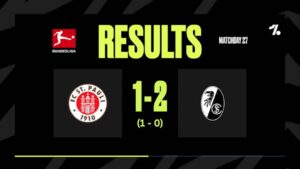 Key Statistics Overview: St Pauli 1