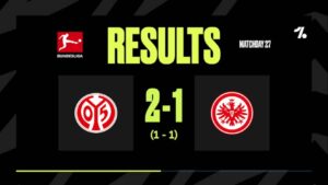 Mainz 05 Triumphs Over Eintracht Frankfurt with 2