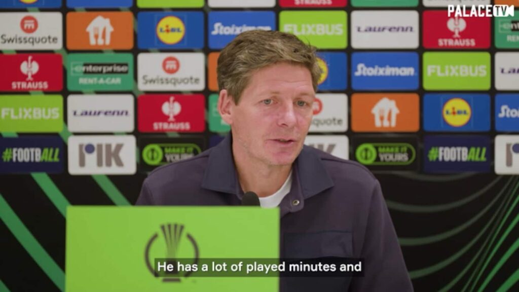 Glasner Advises Pino to Take It Easy