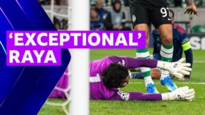 Champions League: The Crucial Role of Exceptional David Raya in Arsenal's Success