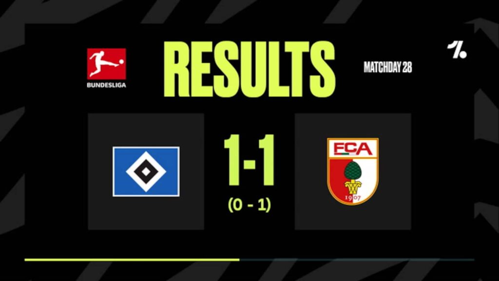 Hamburg vs. Augsburg: Key Statistics Summary from the 1