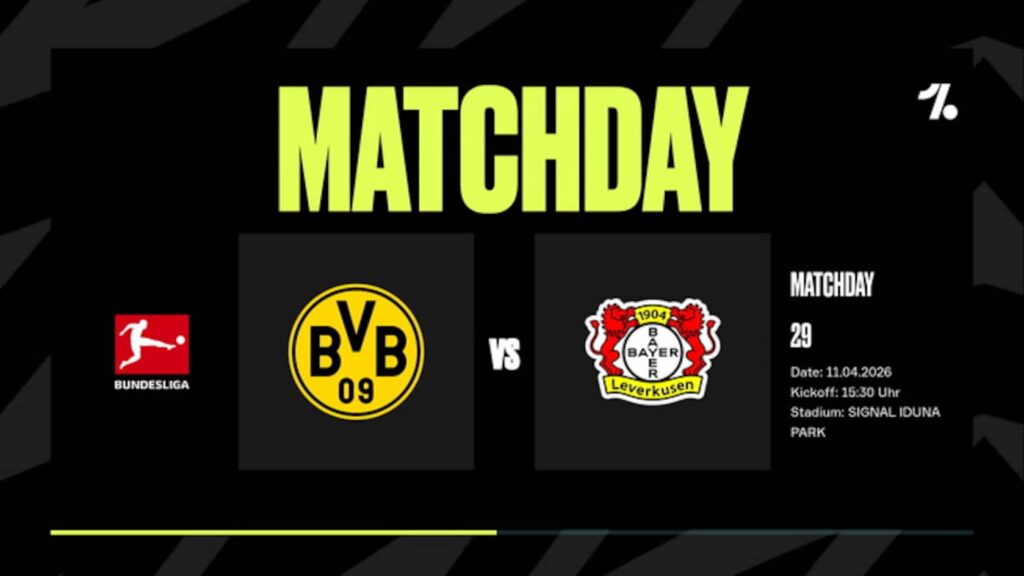 Thrilling Matchup Ahead: Borussia Dortmund Takes on Bayer Leverkusen