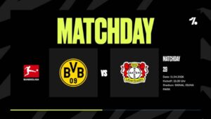 Thrilling Matchup Ahead: Borussia Dortmund Takes on Bayer Leverkusen