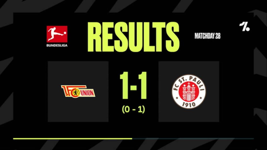 Union Berlin vs St Pauli: Key Statistics Summary from the 1